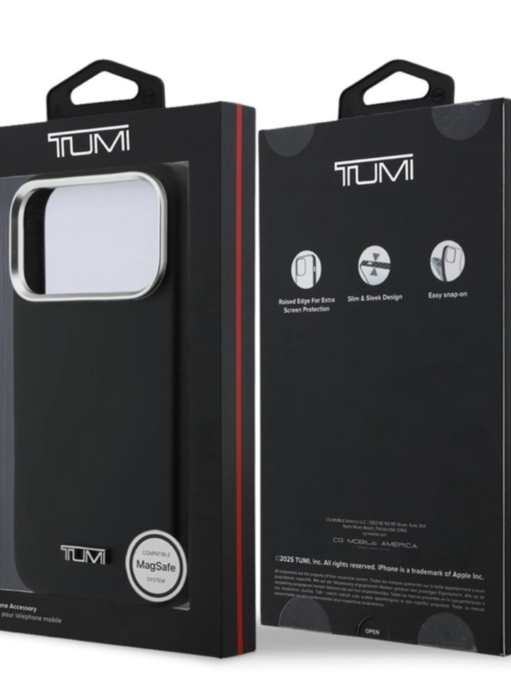 TUMI MagSafe Compatible iPhone Case - Black